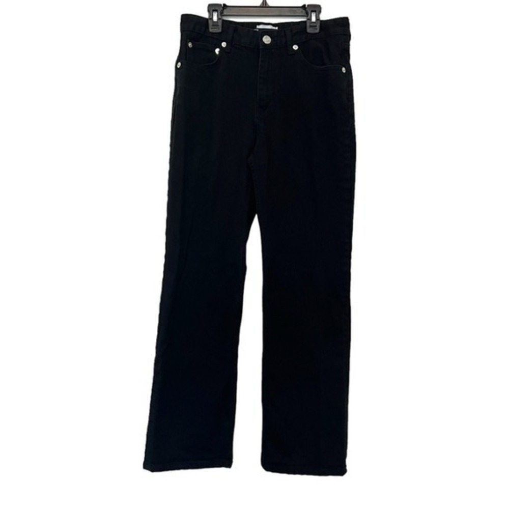 Zara Straight Leg Jeans Black